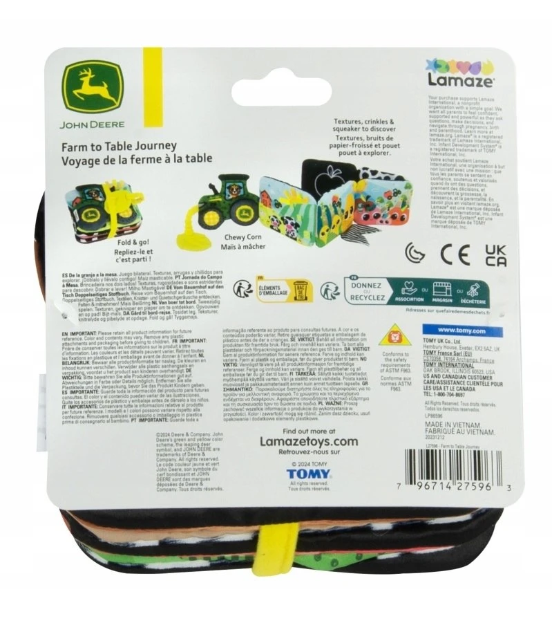 Lamaze Lamaze John Deere Journey Soft Book