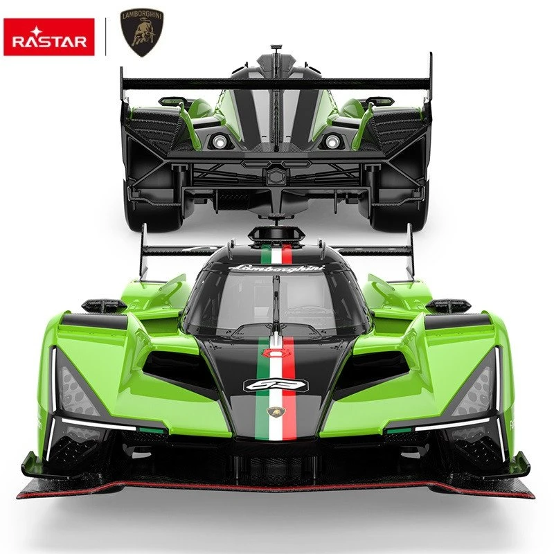 Nuotoliniu būdu valdomas automobilis Lamborghini SC63 LMDH R/C, mastelis 1:14, Rastar 10150