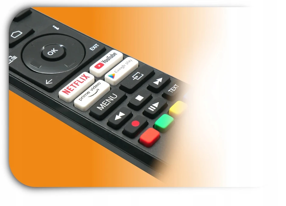 „Lamex LXP43160 Toshiba“ / „VESTEL RC43160N“ (CT-8563) televizoriaus nuotolinio valdymo pultas, skirtas „Netflix“ / „YouTube“