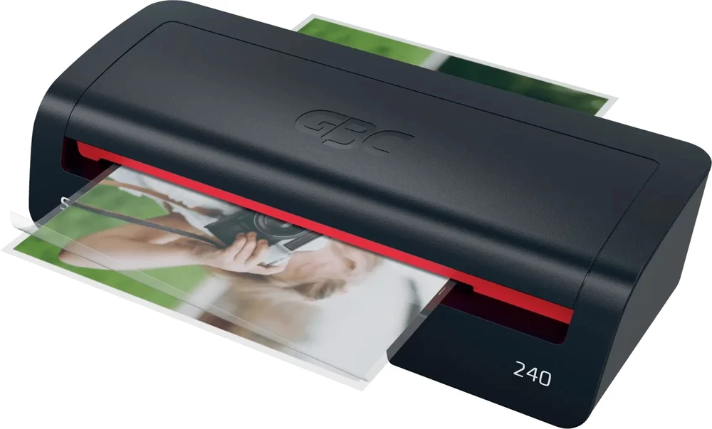 GBC 240 Home Office Laminavimo aparatas A4, 400 mm/min, Juoda/Raudona