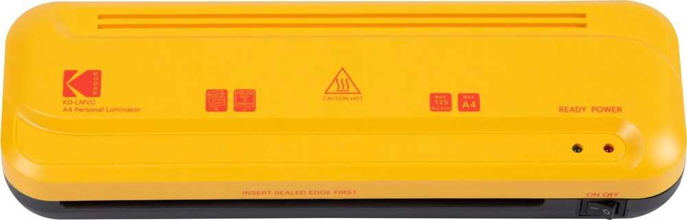Laminator Kodak Laminator / Laminator / Sander Kodak Kd-lmvc A4 A5 A6 A7 ir mažesniems / Cat 3650-728