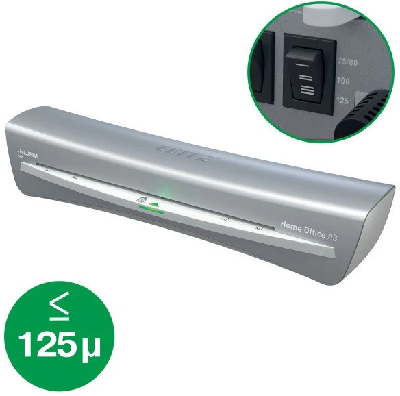 Laminavimo aparatas LEITZ iLAM HOME OFFICE, A3, pilka sp.