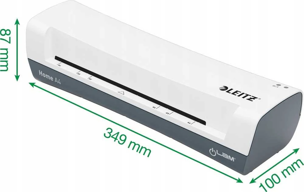 Laminavimo aparatas Leitz iLAM Home A4, 125mic, baltos/pilkos spalvos