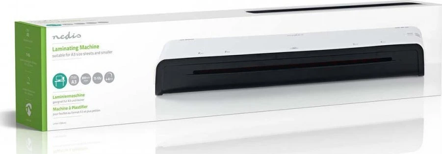 NEI Nedis LAMI110BKA3 laminavimo aparatas Balta