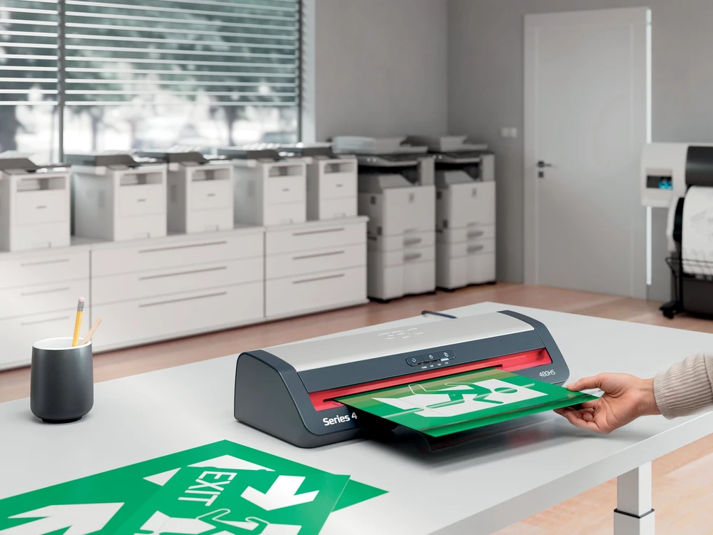 GBC 480HS Office Laminavimo aparatas A3, 800 mm/min, Juoda/Pilka