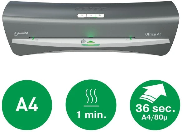 Laminavimo aparatas LEITZ iLAM OFFICE, A4, sidabro sp.