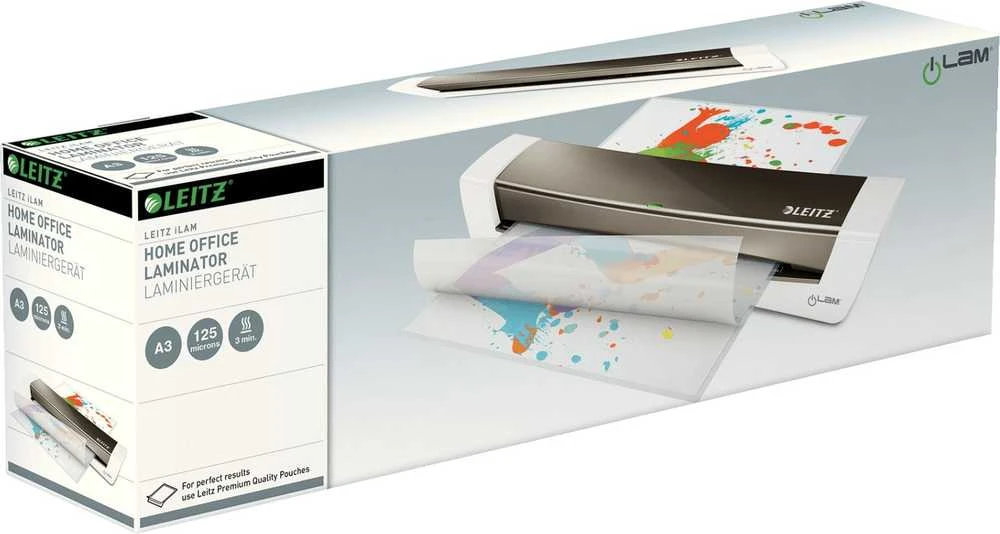 Laminavimo aparatas LEITZ iLAM HOME OFFICE, A3, pilka sp.