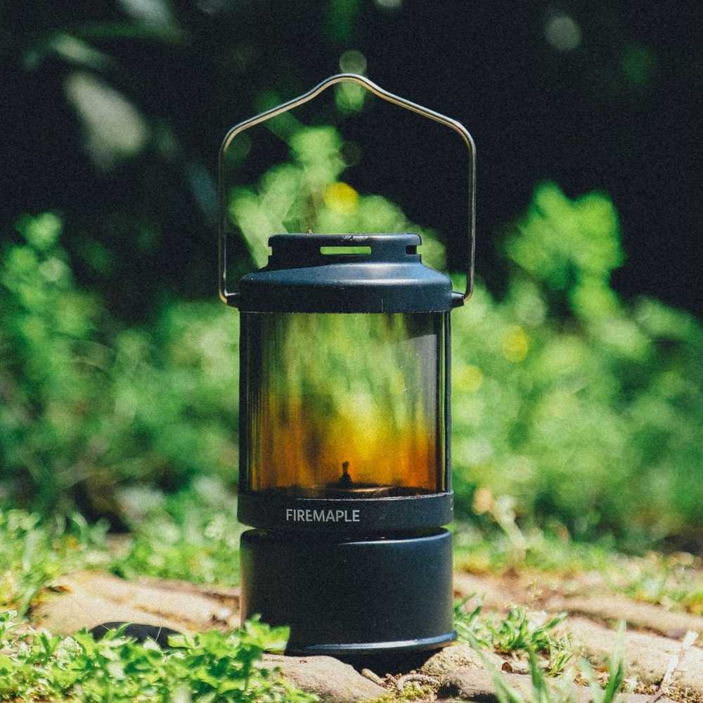 Lampa aurora-juodas FIRE-MAPLE