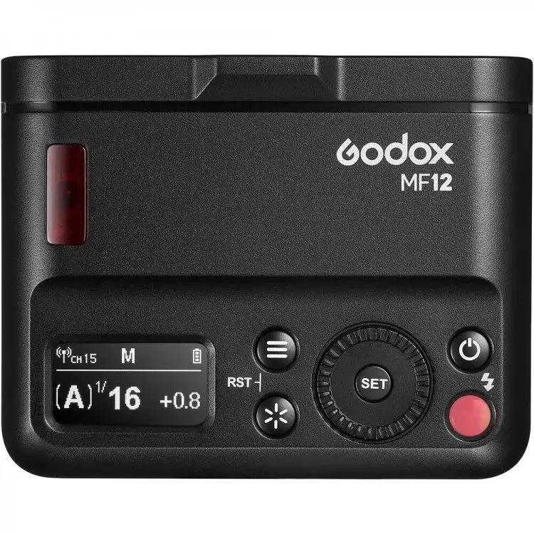 „Godox“ makro žiedinė blykstė MF 12