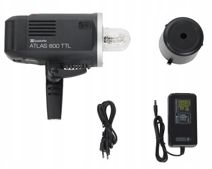 Quadralite Blykstės lempa Lauko blykstės lempa Atlas 600 TTL
