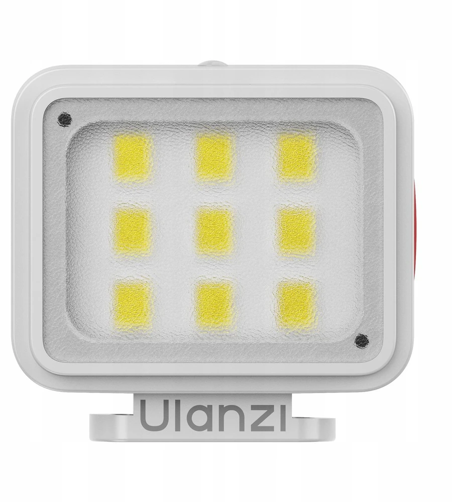 Apšvietimo Įranga - Ulanzi DG01 Cube Mini Light LED, 3 Ryškumo Lygiai, Balta