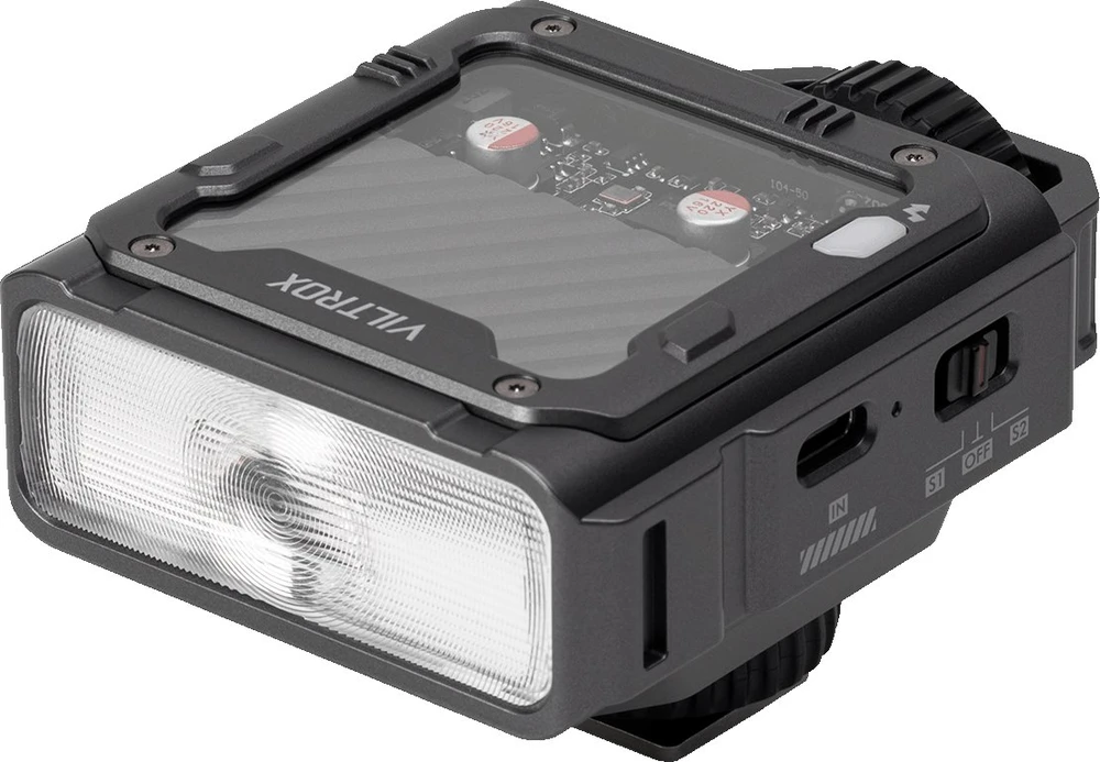 Whitenergy Apšvietimo įranga - Viltrox Spark Z3 LED šviesa Canon kameroms pilka