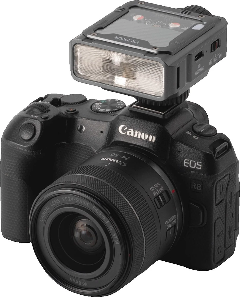 Whitenergy Apšvietimo įranga - Viltrox Spark Z3 LED šviesa Canon kameroms pilka