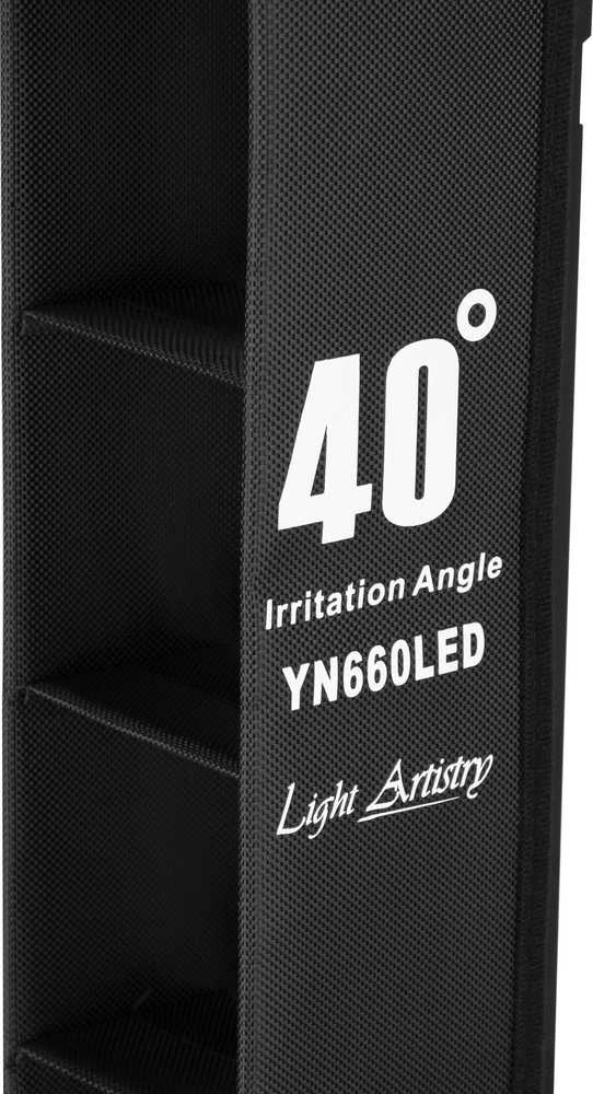 LED šviesos panelė - YONGNUO YN-660 LED panel 2000-9900K RGB