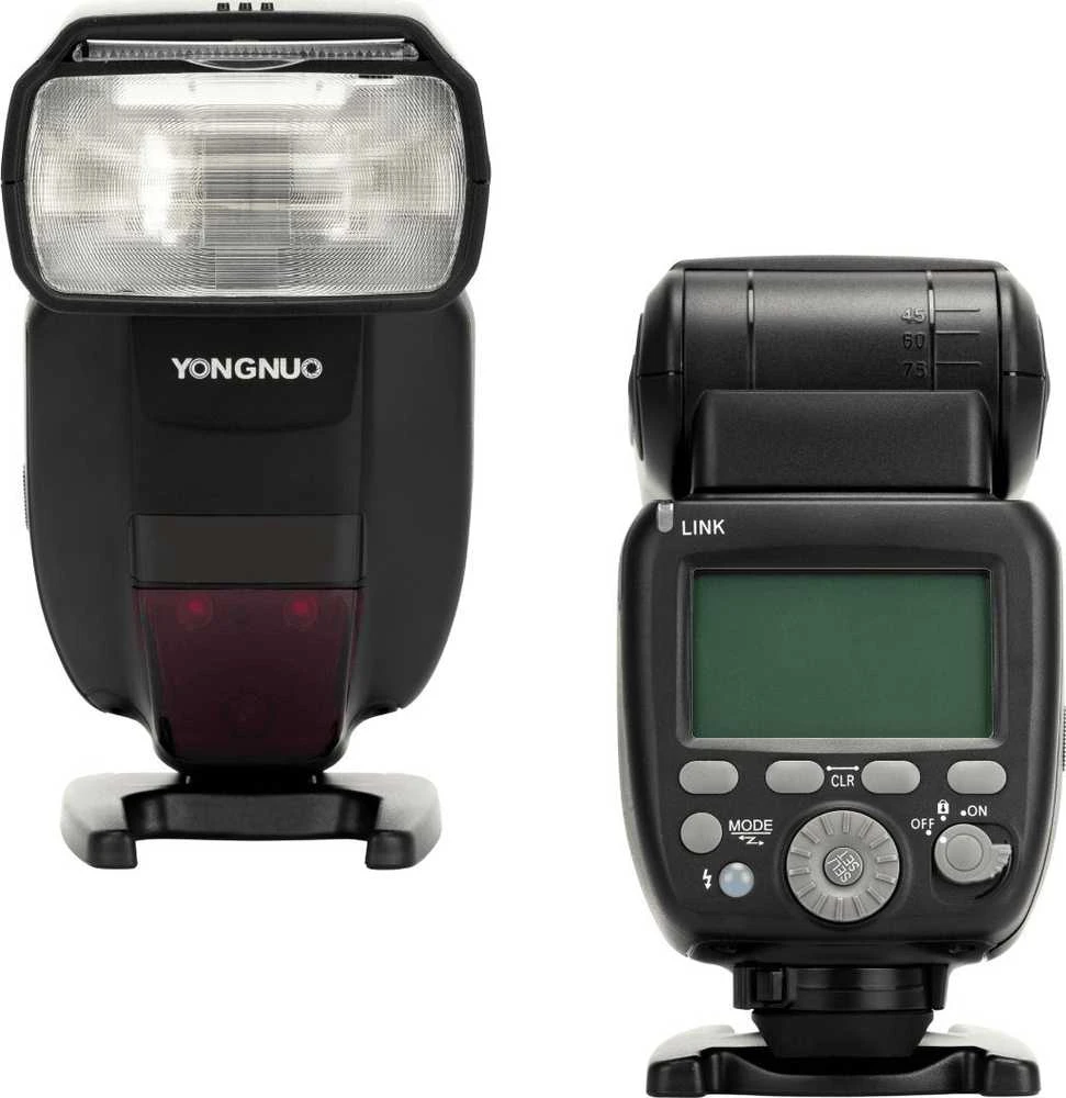 Yongnuo YN690EX-RT“ blykstė, skirta „Canon.