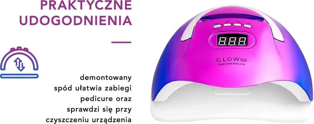 Activeshop Nagų lempa Glow F2 RN