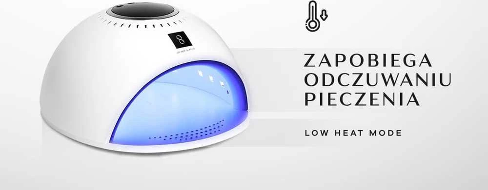 Activeshop Nagų lempa UV LED Ocho Nails 8 84W Baltas