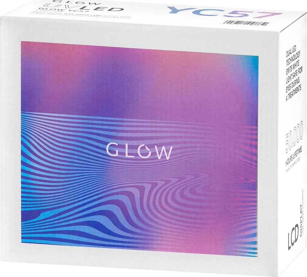 Activeshop Nagų lempa UV LED Glow YC57 268W Baltas