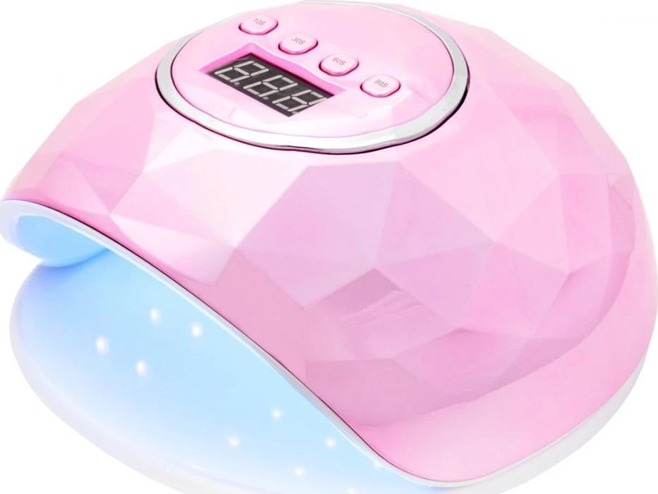 Activeshop Nagų lempa UV LED Shiny 86W Rožinė