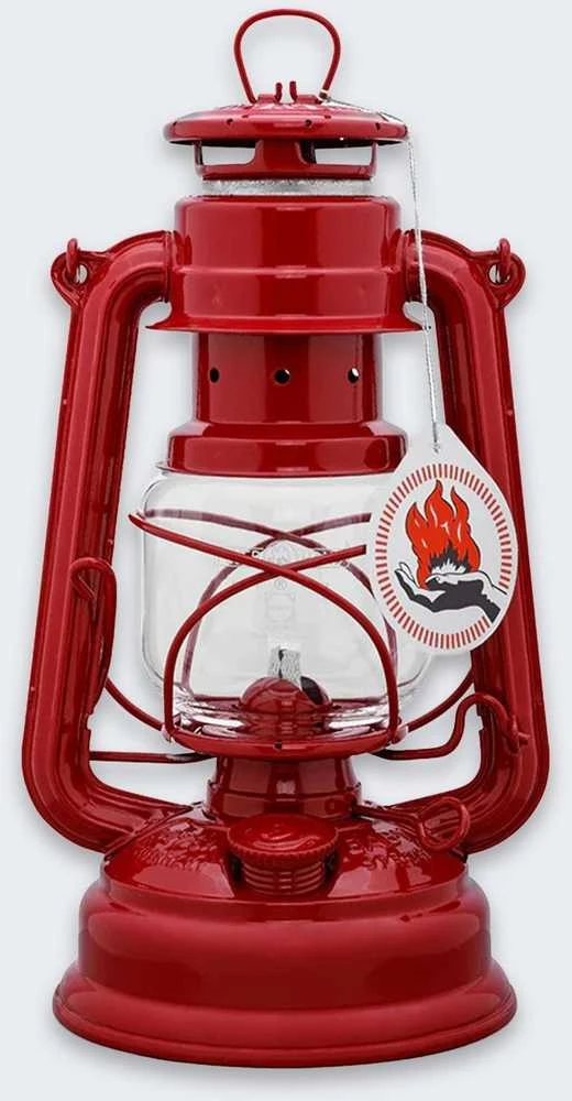 Feuerhand Žibintas Firehand Stormlantern Eternity, raudonas
