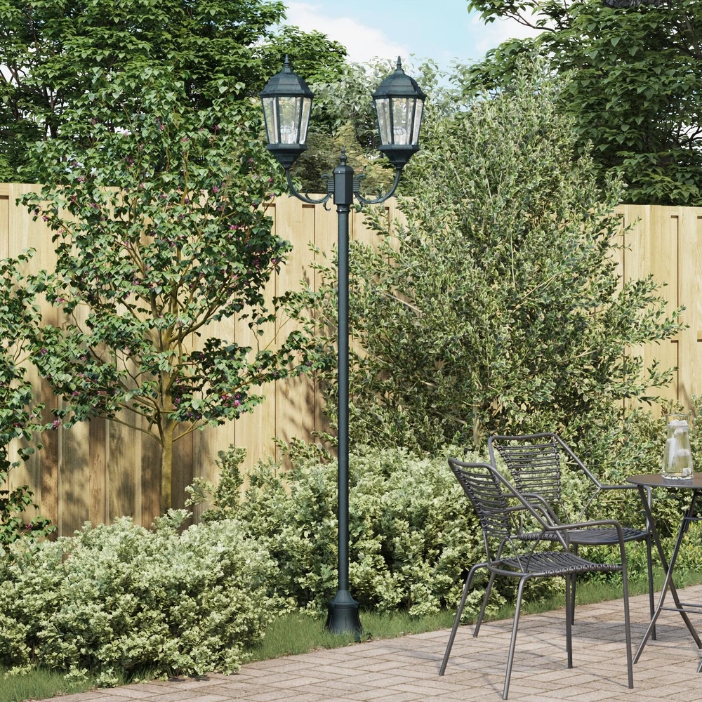 Sodo šviesa 68 x 20 x 235 cm Aliuminis ir stiklas
