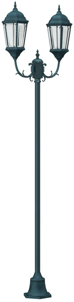 Sodo šviesa 68 x 20 x 235 cm Aliuminis ir stiklas