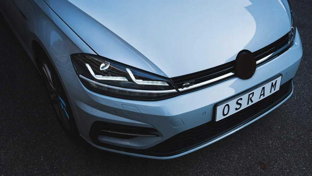 Lampa Osram LED HL 109-BK automobiliui Golf VII+ (juodos spalvos)