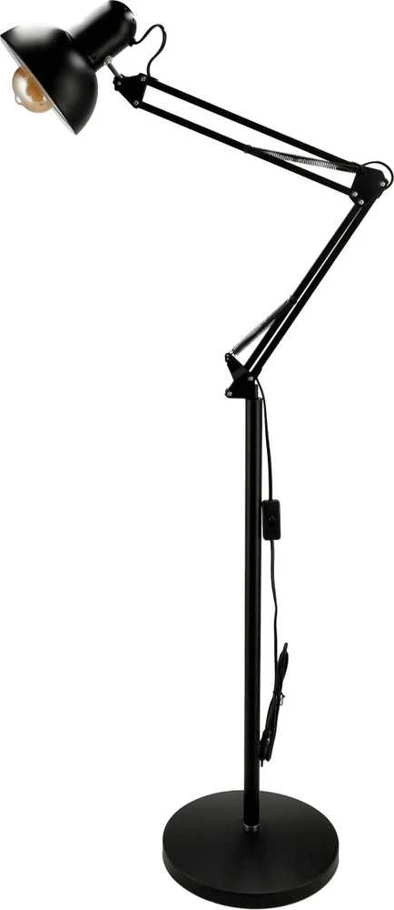 Orno LUWES toršeras, 185 cm, E27, maks. 18 W, juodas
