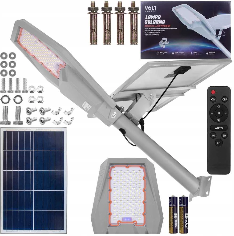 Volt VOL WARRIOR 250W SOLAR LAMPS + 35W PANELIS + 30000mAh