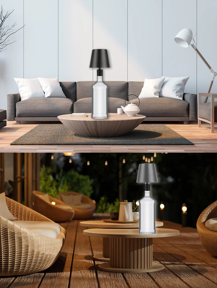 Usorteret Lampa stołowa AddLiving LED Lampa butelkowa Pilka