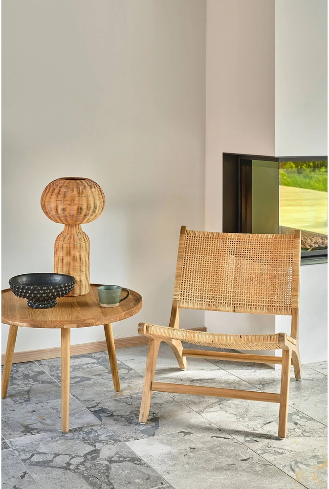 Stalinė lempa Ambiance Vinka, aukštis 53 cm, natūrali* (25565)