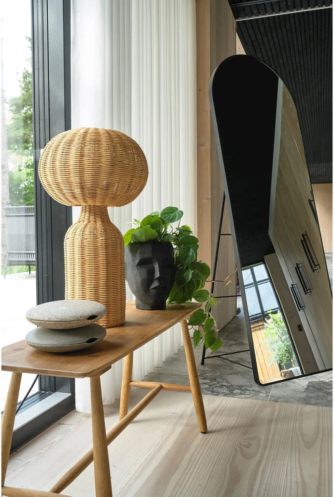Stalinė lempa Ambiance Vinka, aukštis 53 cm, natūrali* (25565)