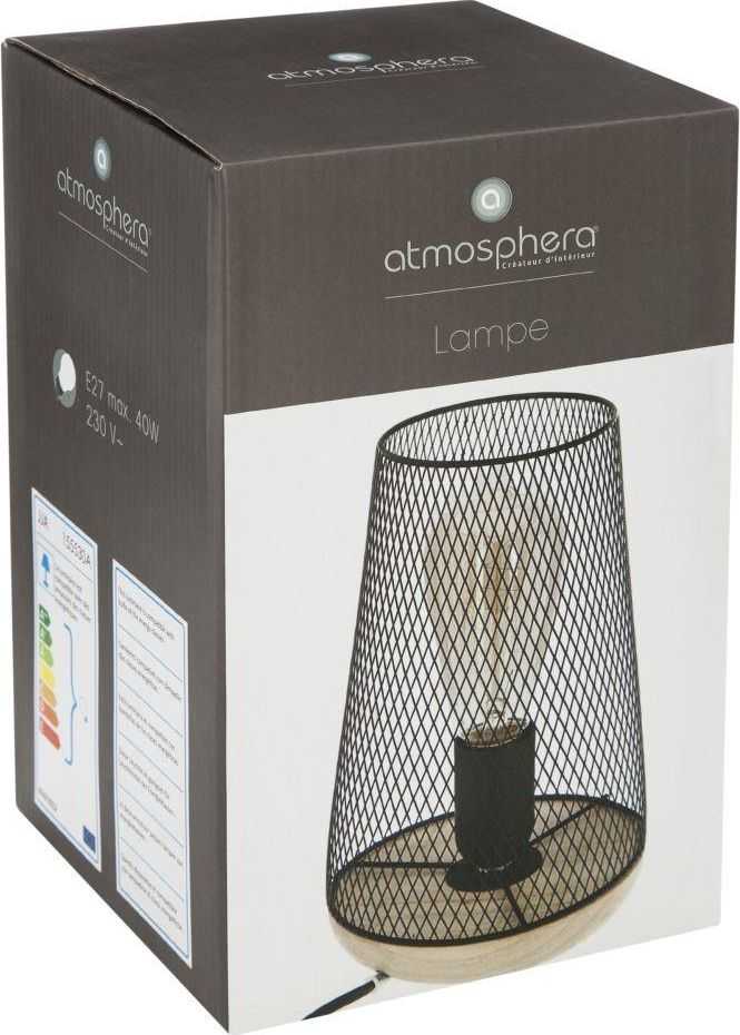 Atmosphera Lamp Metalinis stalinis šviestuvas, papildomas šviesos šaltinis, kuris meta originalų šešėlį ant daiktų