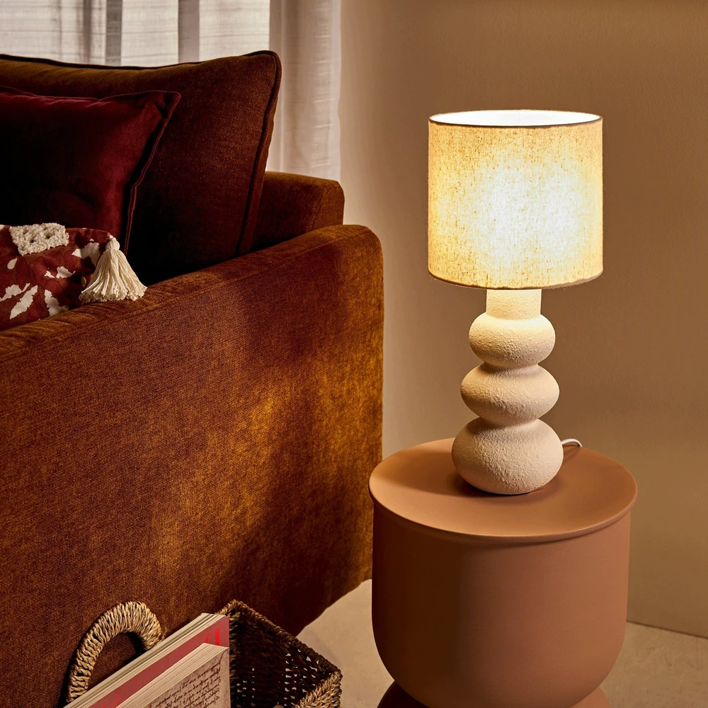Lampa stołowa Atmosphera Keramikinė Alitha, Ø 20 x 42 cm