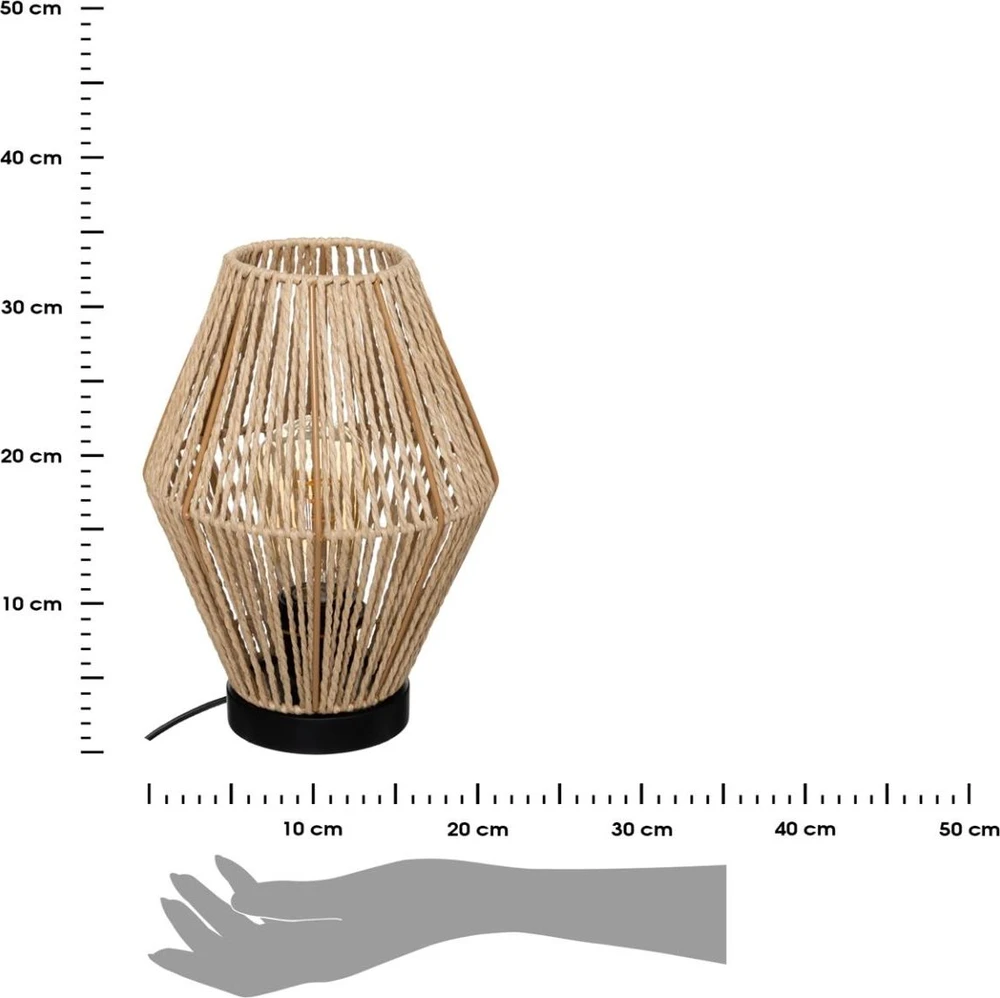 Atmosphera Lamp AISSA stalinė lempa, 30 cm aukščio