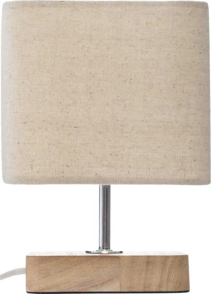 Atmosphera Lamp Stalinis šviestuvas su kvadratiniu gaubtu, smėlio spalvos, 24 cm