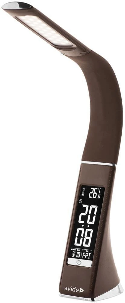 Avide LED stalinis šviestuvas Business 6W LCD odos imitacija rudas