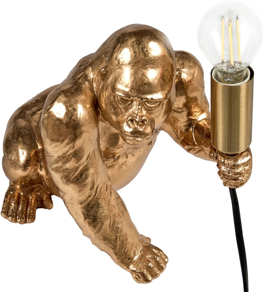Beliani Stalo šviestuvas Goryl HARAMBE auksinis