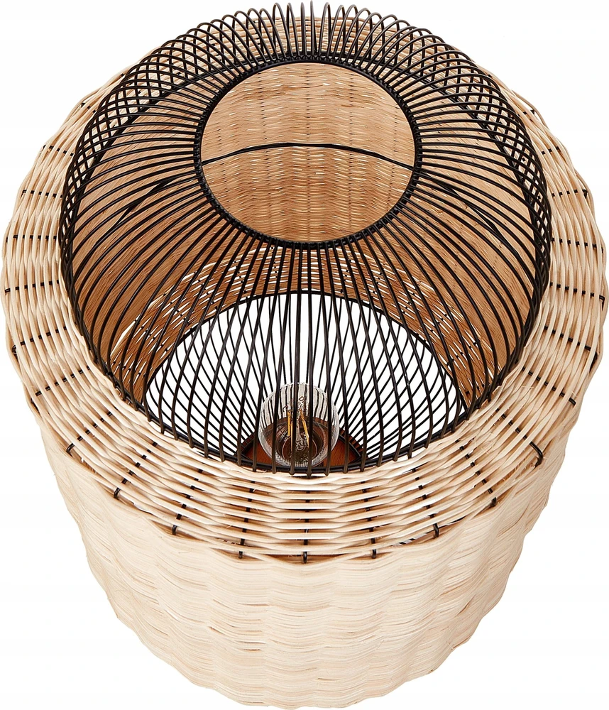 Beliani Stalinis šviestuvas TANGANYIKA Rattan Natural