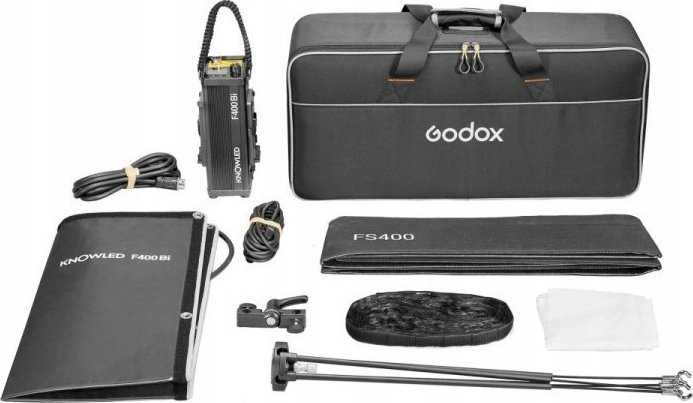 Godox F400Bi Knowled lankstus LED