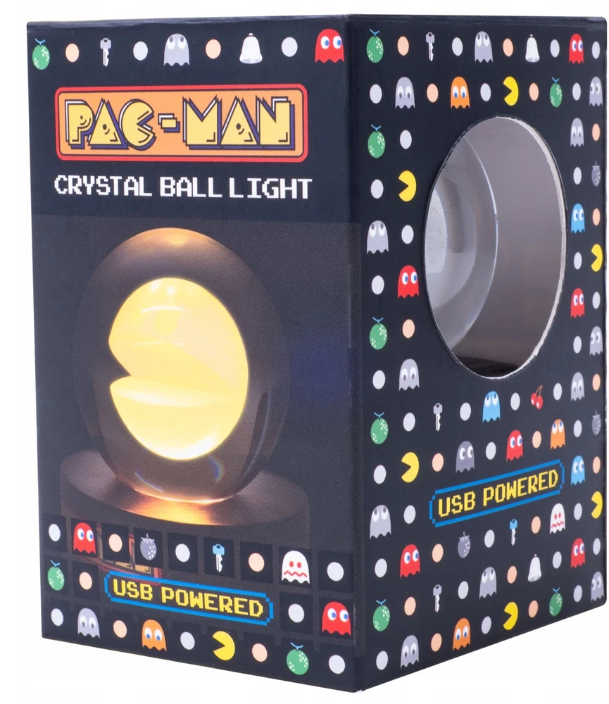 Fizz Creations PAC-MAN krištolinio rutulio šviesa