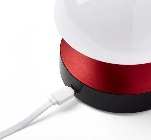 Lexon Mina Sunrise Žadintuvas su lampkączerwony/red LR153DR