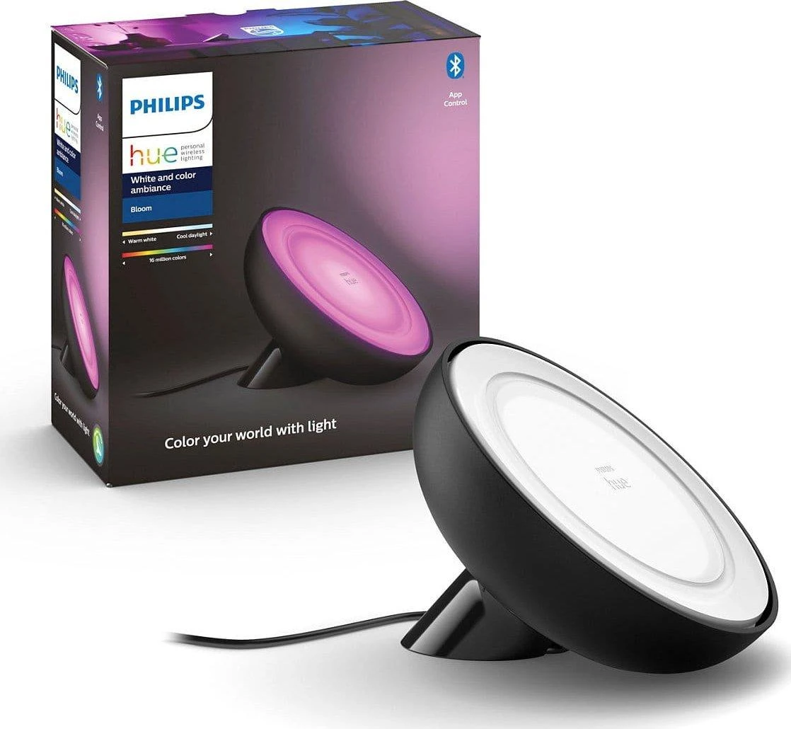 Philips Hue Bloom gen4 juodas BT