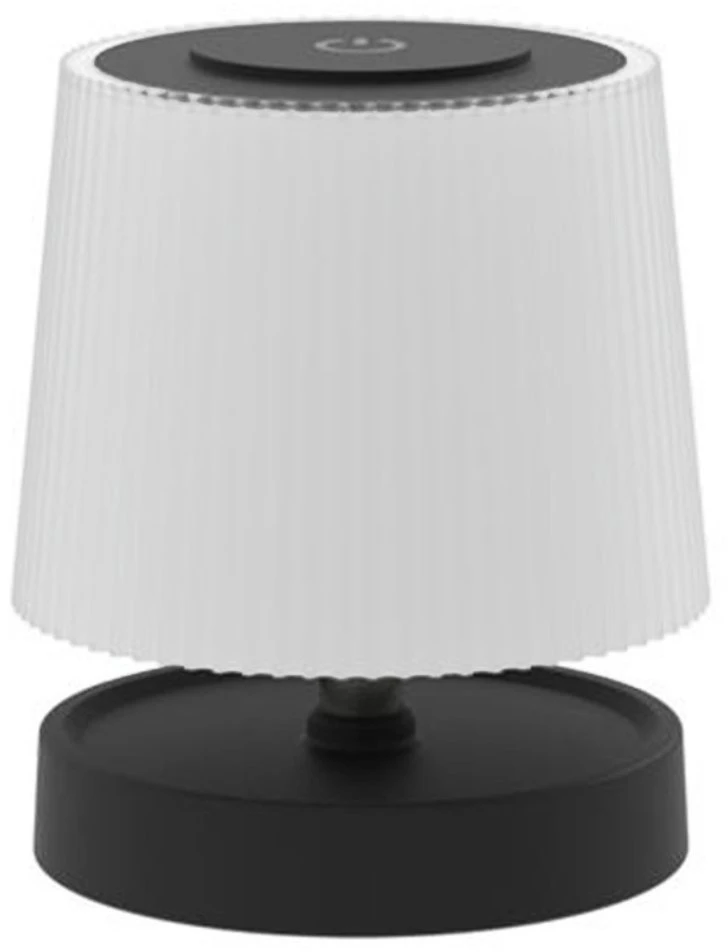 Stalinė lempa Platinet biurui PLATINET TABLE LAMP LAMPA STOŁOWA LED ADJUSTABLE 2W 160LM BATTERY Juodas [46170]