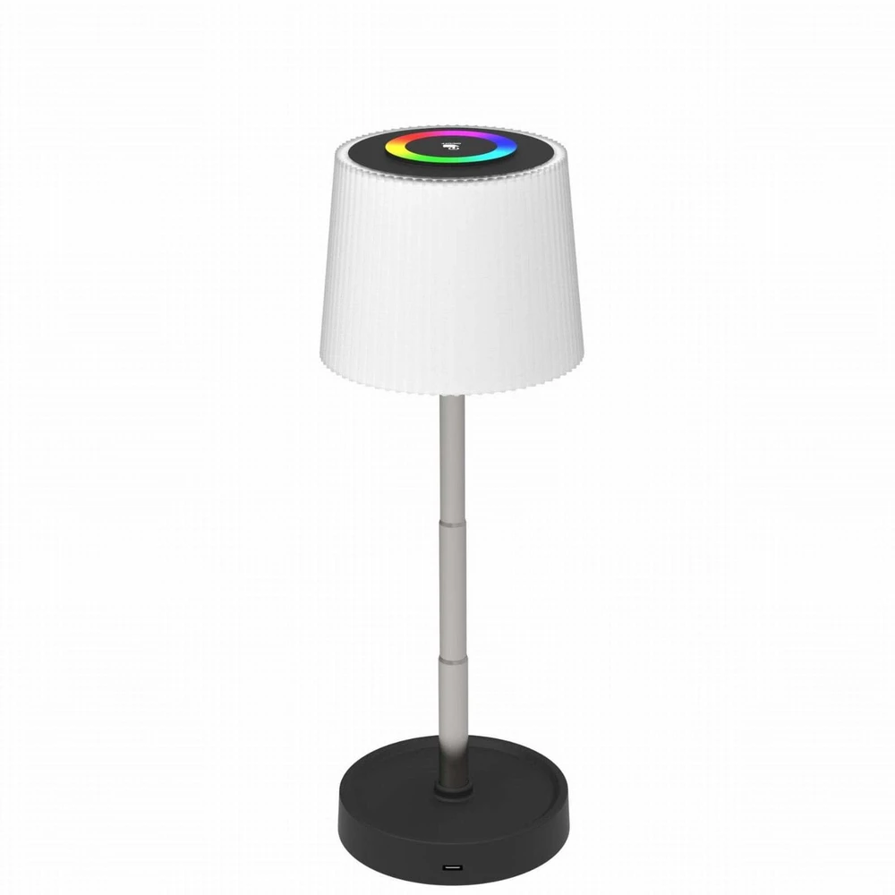 Lampa stołowa Platinet PLATINET TABLE LAMP LAMPA STOŁOWA LED RGB ADJUSTABLE 2W 160LM baterija juoda [46171]