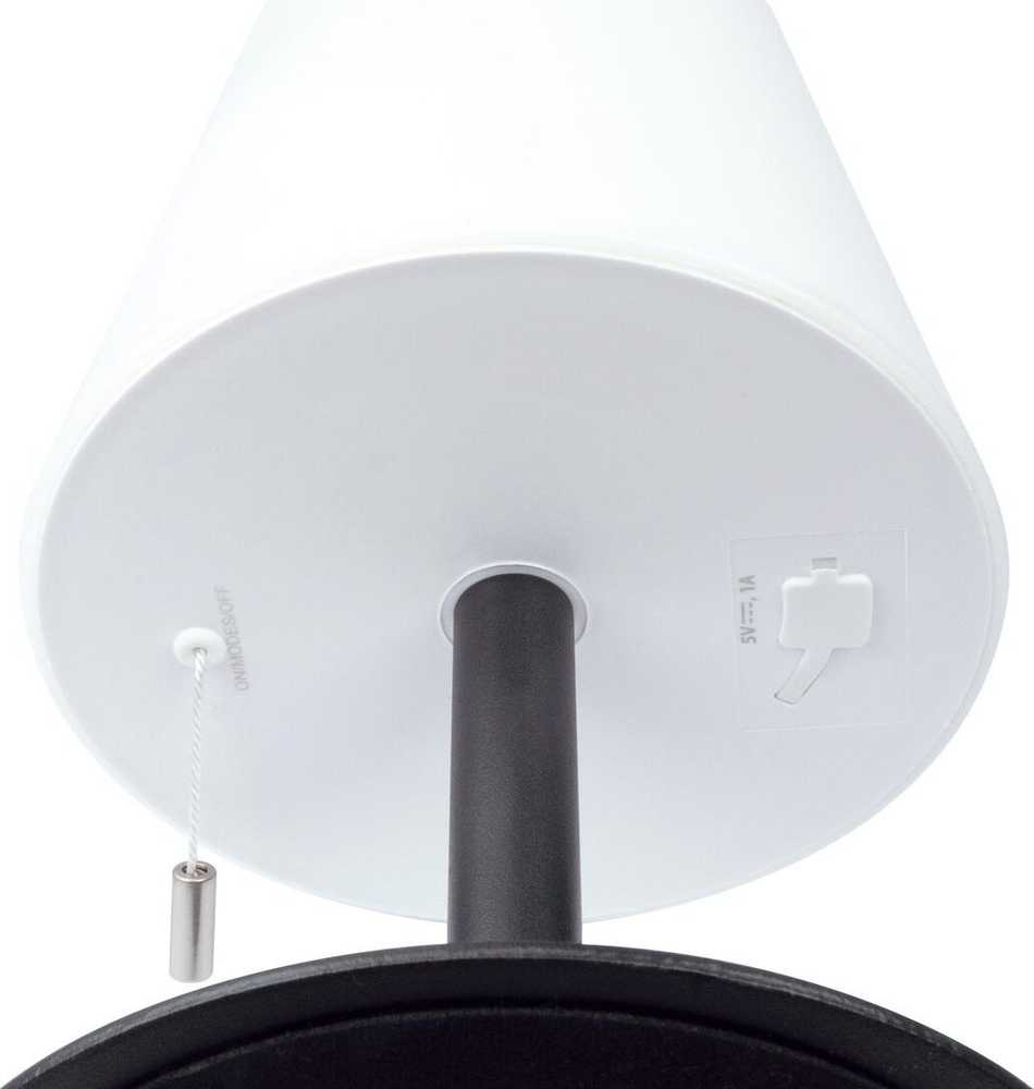 Lampa stołowa Schwaiger Schwaiger LED Tischleuchte Akku 200Lm Solar IP44 RGB 255mm s