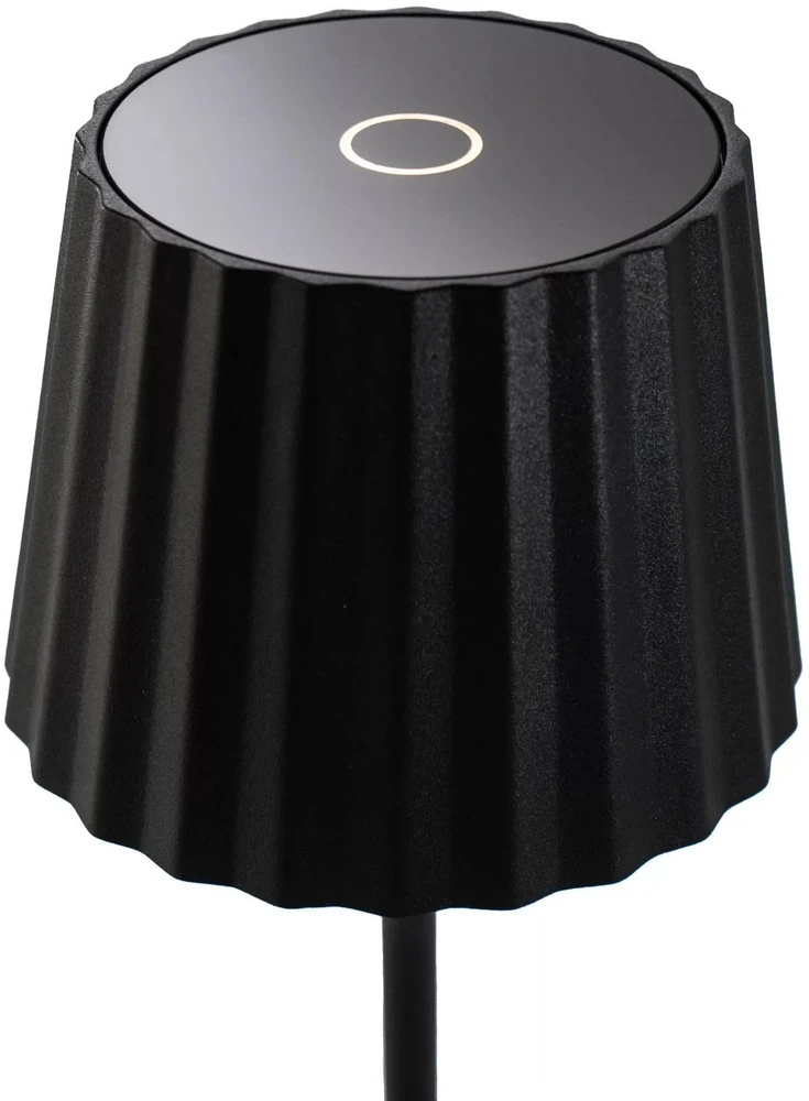 Verlo Table lamp, matt juodas, Vienna