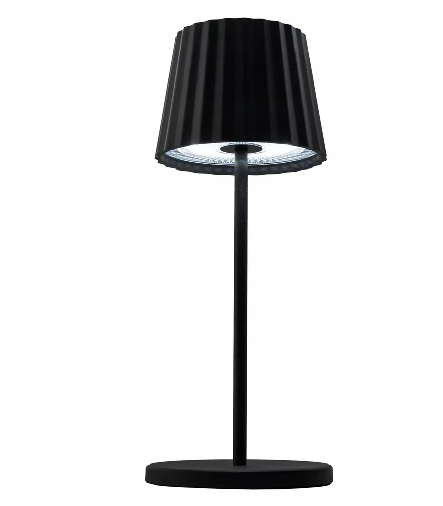 Verlo Table lamp, matt juodas, Vienna