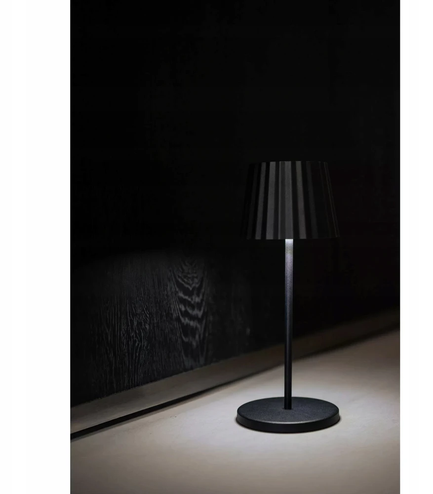 Verlo Table lamp, matt juodas, Vienna