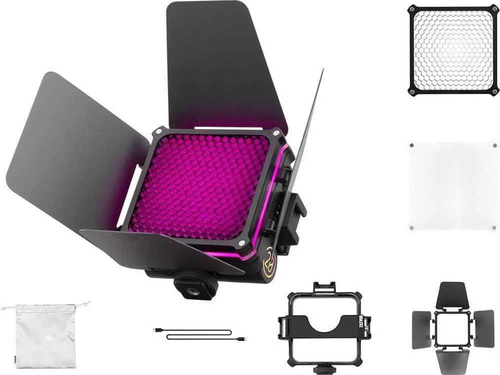 ZHIYUN LED FIVERAY M20C (RGB) KOMBINUOTAS KIŠENĖS ŠVIETIMAS